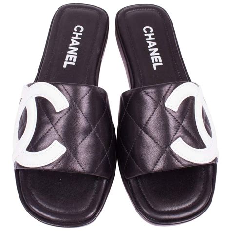 what are chanel slides|chanel slides men.